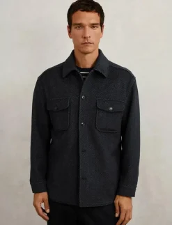 Reiss COMPTON - Casual skjortor NAVY New