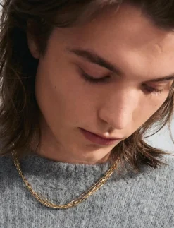 Pilgrim CONNECT necklace gold-plated - Kedjehalsband GOLD PLATED Online