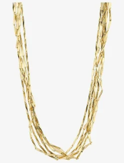 Pilgrim CONNECT necklace gold-plated - Kedjehalsband GOLD PLATED Online