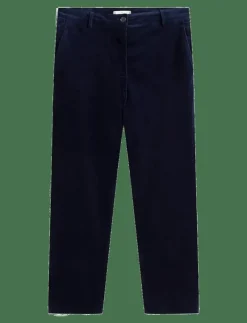 Tommy Hilfiger CORDUROY SLIM STRAIGHT PANT - Raka byxor DARK NIGHT NAVY Hot