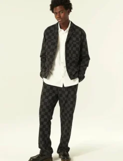 COSIMO JAPANESE SASHIKO CHECK - Jackor & rockar|Rue de Tokyo Discount
