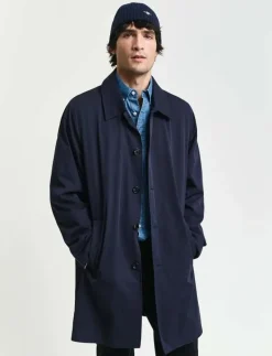 GANT COTTON CAR COAT - Tunna kappor EVENING BLUE Outlet
