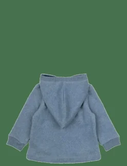 Cotton Fleece Cardigan w Hood - Jackor|mikk-line Online