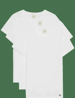 Calvin Klein COTTON TEE 3PK - Överdelar WHITE/WHITE/WHITE Online