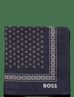 BOSS C-POCKET SQ.-251 - Näsdukar DARK BLUE New