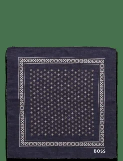BOSS C-POCKET SQ.-251 - Näsdukar DARK BLUE New