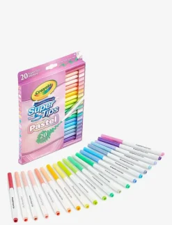 20 PASTEL SUPERTIPS - Färgpennor|Crayola Outlet