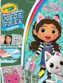 COLOUR WONDER GABBY'S DOLLHOUSE - Färgpennor|Crayola Hot