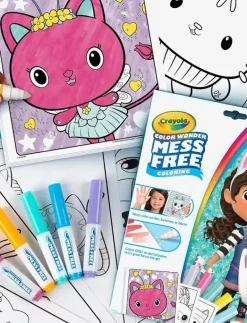 COLOUR WONDER GABBY'S DOLLHOUSE - Färgpennor|Crayola Hot