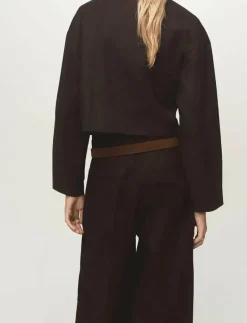 Cropped jacket with pockets - Tunna jackor|Mango Discount