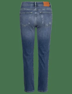 CROPPED SLIM STRETCH JEANS - Slim jeans|GANT Outlet