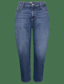 Tommy Jeans CRV MOM JEAN UH TPR AH6158 - Mom jeans DENIM DARK