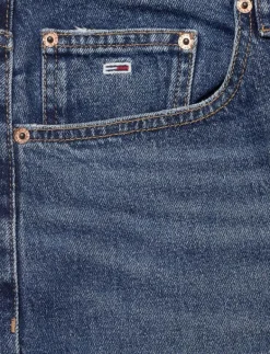 Tommy Jeans CRV MOM JEAN UH TPR AH6158 - Mom jeans DENIM DARK