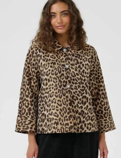 Culture CUcarol Muxi Jacket - Overshirts LEOPARD Discount