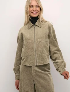 Culture CUklay Shirt - Overshirts TIMBER WOLF Clearance