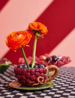 Byon Cup and plate Grape - Tekoppar PURPLE Best