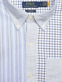 Polo Ralph Lauren Custom Fit Oxford Fun Shirt - Casual skjortor 6978 HEAD OF CHAR Discount