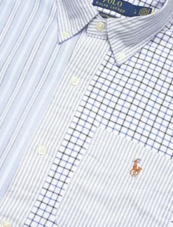 Polo Ralph Lauren Custom Fit Oxford Fun Shirt - Casual skjortor 6978 HEAD OF CHAR Discount