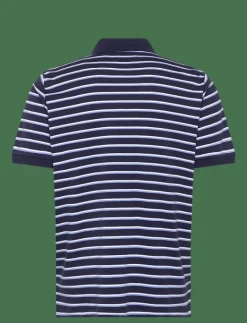 Custom Slim Fit Striped Soft Cotton Polo - Kortärmade pikéer|Polo Ralph Lauren Discount