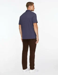 Polo Ralph Lauren Custom Slim Polo Bear Mesh Polo Shirt - Kortärmade pikéer FA25 FADED BLUE H Best