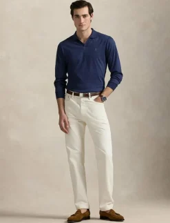 Custom Slim Soft Cotton Polo Shirt - Stickade pikéer|Polo Ralph Lauren Hot