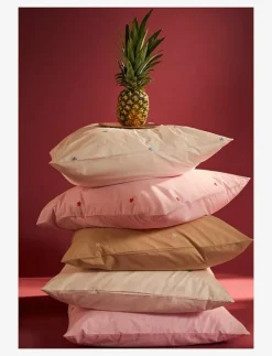 Daisy Påslakanset 150x210 cm vit/ljusblå SE - Påslakanset|Juna Discount