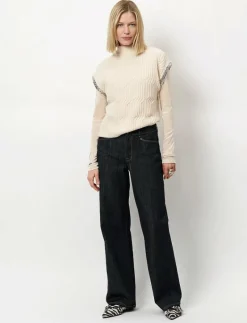 -Meloe sleeveless chain sweater - Stickade västar|Dante6 New