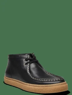 DAWSON MID OIL PULL UP LTHR - Moc toe skor|Fred Perry Online
