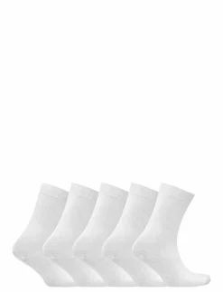 Decoy ankle sock cotton 5-pk - Sockor WHITE