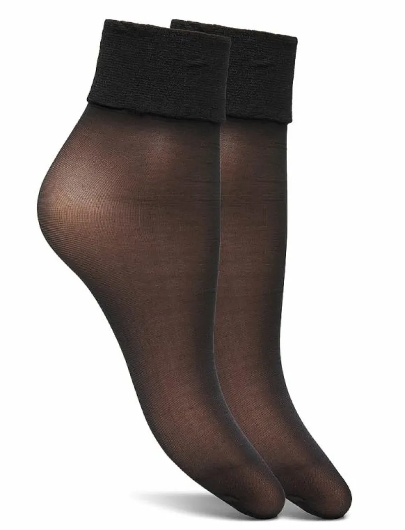 ankle sock silklo 2pk - Strumpor|Decoy