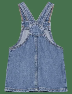 Denim buttons pichi - Hängselklänningar|Mango Online