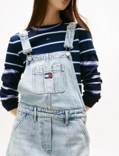 DENIM DUNGAREE DRESS DI2014 - Hängselbyxor|Tommy Jeans Outlet