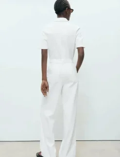 Denim jumpsuit belt - Jumpsuits|Mango Outlet