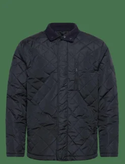 French Connection DIAMOND QUILT WAD - Quiltade jackor MARINE Discount