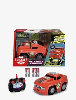 Dickie Toys Crazy Cruiser Radiostyrd Bil, 12 cm - Radiostyrd leksak RED New
