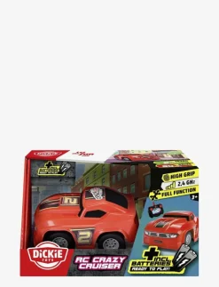 Dickie Toys Crazy Cruiser Radiostyrd Bil, 12 cm - Radiostyrd leksak RED New