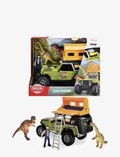 Dickie Toys Dino Camper Leksaksbil, 23 cm - Leksaksfordon MULTI COLOURED New