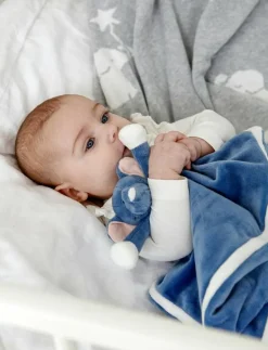 Diinglisar SE, Elefant, Snuttefilt, Denim - Snuttefiltar|Teddykompaniet Hot