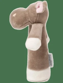 Teddykompaniet Diinglisar, Skallra, Flodhäst, Mud - Skallror GREY Sale