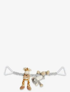 Diinglisar Wild, Vagnhänge, Elefant&Giraff - Leksak för barnvagnen|Teddykompaniet Clearance