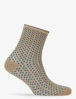 Becksöndergaard Dina Small Dots - Sockor ROYAL BLUE Hot