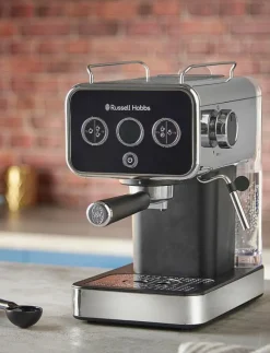 Russell Hobbs Distinctions Espresso Machine - Espressomaskiner BLACK New