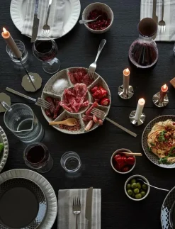 Sagaform Ditte serveringsfat - Tapasplattor & set GRÅ/SVART Best