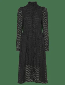 crās Dorettacras Dress - Midiklänningar 9999 BLACK Best