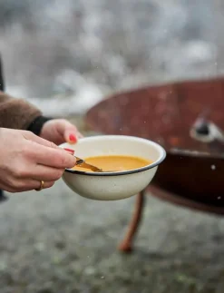 Sagaform Doris emaljskål - Frukostskålar BEIGE Discount