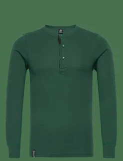 Dovre T-Shirt 1/1 ærme/stolpe - Pyjamasöverdelar NAVY Hot