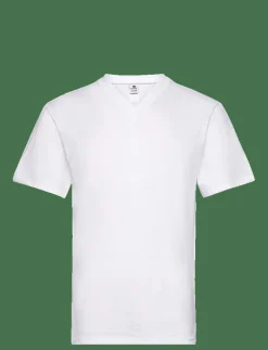 Dovre T-shirts V-neck organic. - Pyjamasöverdelar WHITE Clearance