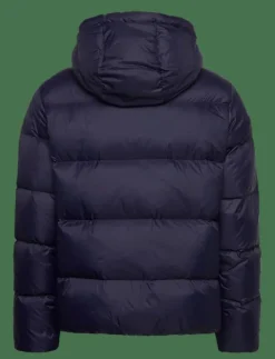 Ralph Lauren Kids Down Hooded Jacket - Dunjackor & fodrade jackor NEWPORT NAVY W WH Best