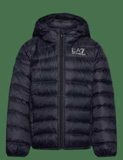 EA7 DOWN JACKET - Quiltad jacka ARMANI BLUE New