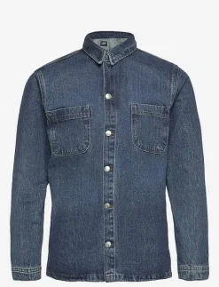 Denim Project DP Denim Overshirt - Jackor & rockar 128 DARK WASH